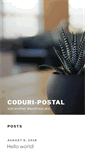 Mobile Screenshot of coduri-postale.info